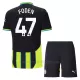 Camiseta Manchester City Phil Foden 47 Niños 2ª Equipación 24/25