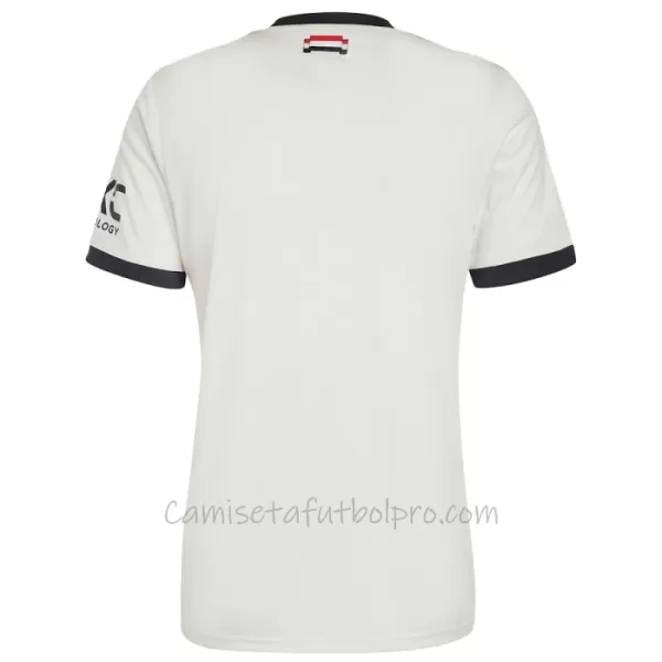 Camiseta Manchester United Hombre 3ª Equipación 24/25