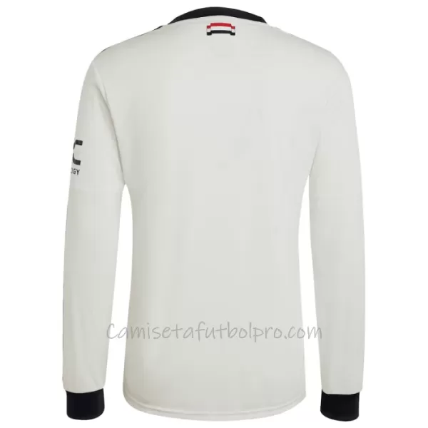 Camiseta Manchester United Hombre 3ª Equipación 24/25 Manga Larga