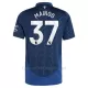 Camiseta Manchester United Kobbie Mainoo 37 Hombre 2ª Equipación 24/25