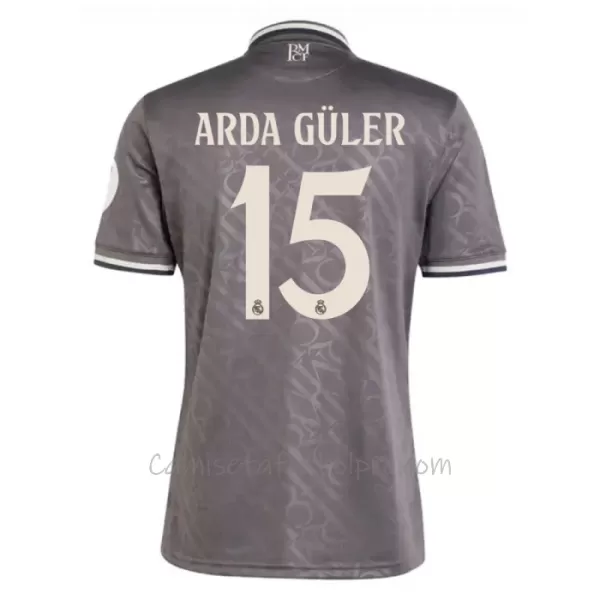 Camiseta Real Madrid Arda Güler 15 Hombre 3ª Equipación 24/25