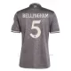 Camiseta Real Madrid Jude Bellingham 5 Hombre 3ª Equipación 24/25