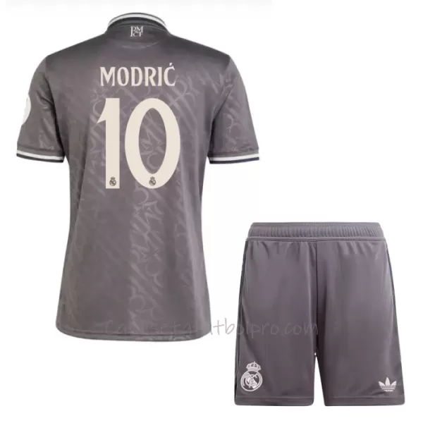 Camiseta Real Madrid Luka Modrić 10 Niños 3ª Equipación 24/25