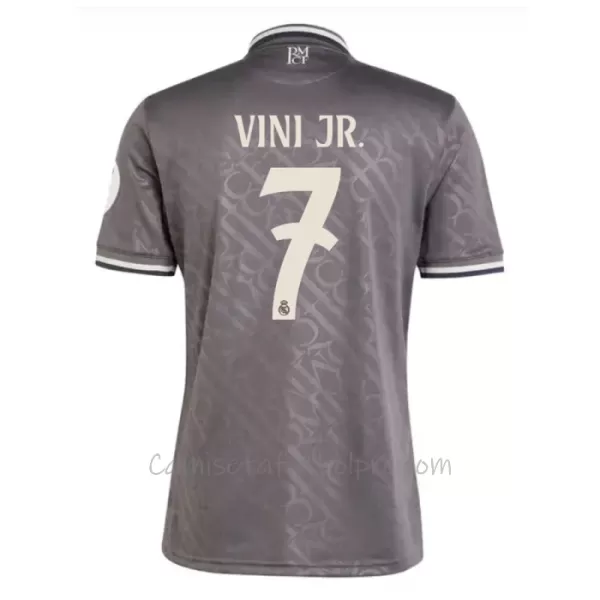 Camiseta Real Madrid Vinicius Junior 7 Hombre 3ª Equipación 24/25