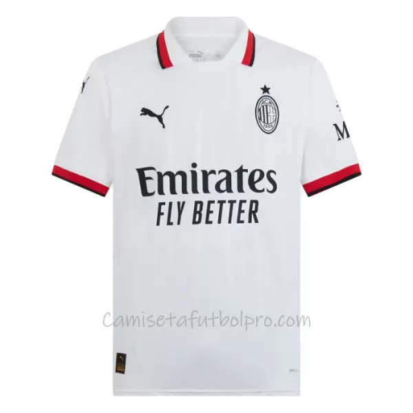 Camiseta AC Milan Alvaro Morata 7 Hombre 2ª Equipación 24/25