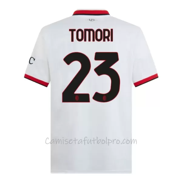 Camiseta AC Milan Fikayo Tomori 23 Hombre 2ª Equipación 24/25