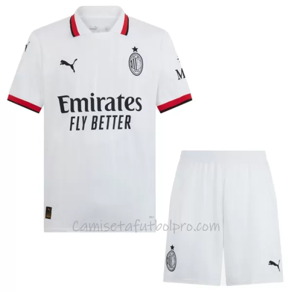 Camiseta AC Milan Niños 2ª Equipación 24/25