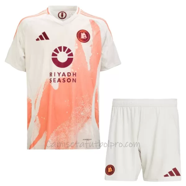 Camiseta AS Roma Niños 2ª Equipación 24/25