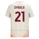 Camiseta AS Roma Paulo Dybala 21 Niños 2ª Equipación 24/25