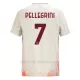 Camiseta AS Roma Pellegrini 7 Hombre 2ª Equipación 24/25