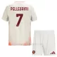 Camiseta AS Roma Pellegrini 7 Niños 2ª Equipación 24/25