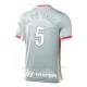 Camiseta Atlético Madrid Rodrigo de Paul 5 Hombre 2ª Equipación 24/25