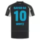 Camiseta Bayer 04 Leverkusen Florian Wirtz 10 Hombre 3ª Equipación 24/25