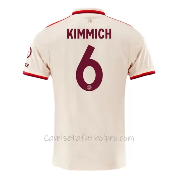 Camiseta FC Bayern Múnich Joshua Kimmich 6 Hombre 3ª Equipación 24/25