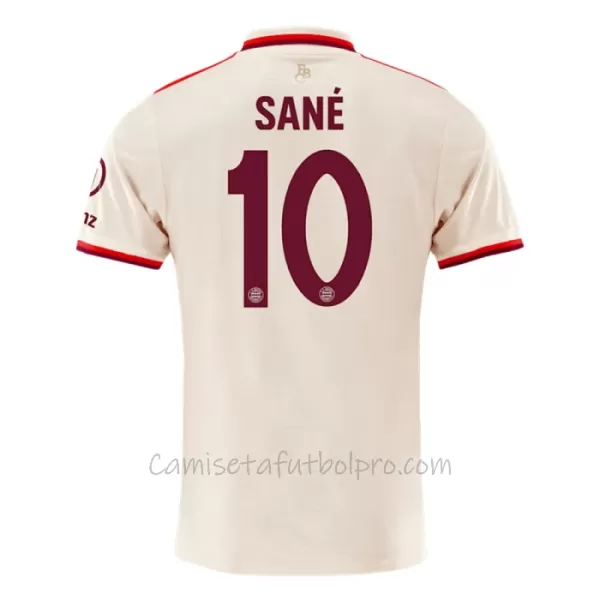 Camiseta FC Bayern Múnich Leroy Sané 10 Hombre 3ª Equipación 24/25