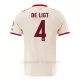 Camiseta FC Bayern Múnich Matthijs de Ligt 4 Hombre 3ª Equipación 24/25