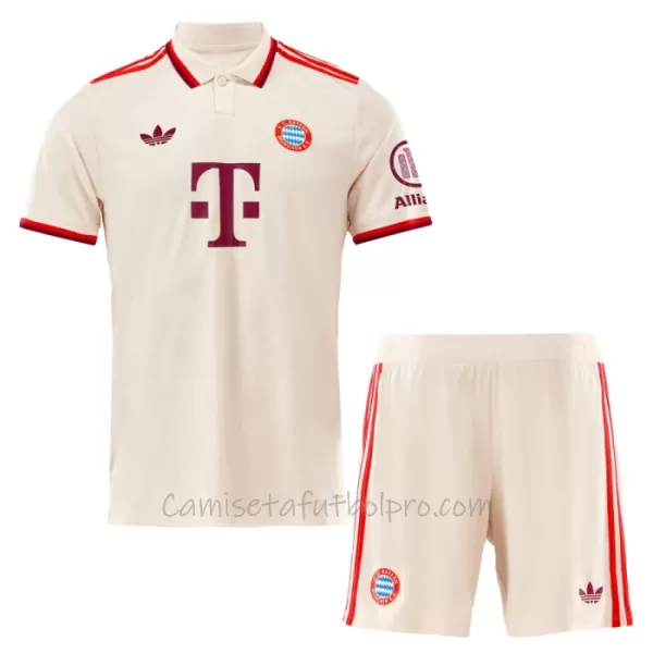 Camiseta FC Bayern Múnich Niños 3ª Equipación 24/25