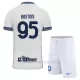 Camiseta Inter de Milán Bastoni 95 Niños 2ª Equipación 24/25