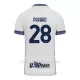 Camiseta Inter de Milán Benjamin Pavard 28 Hombre 2ª Equipación 24/25