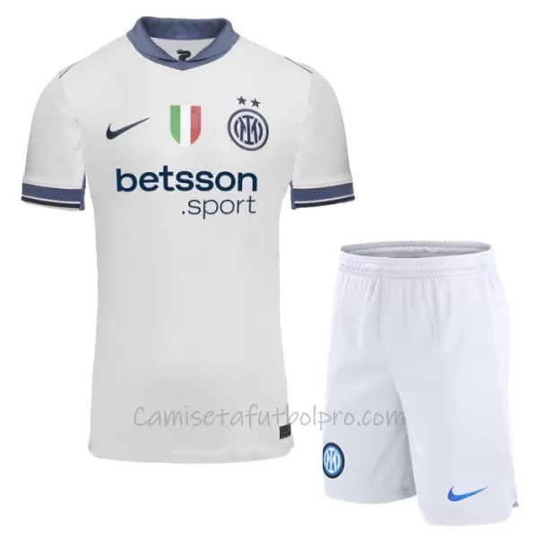 Camiseta Inter de Milán Niños 2ª Equipación 24/25