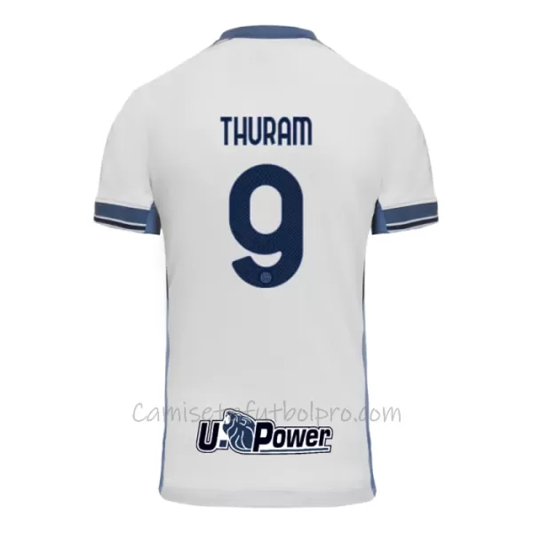 Camiseta Inter de Milán Thuram 9 Hombre 2ª Equipación 24/25