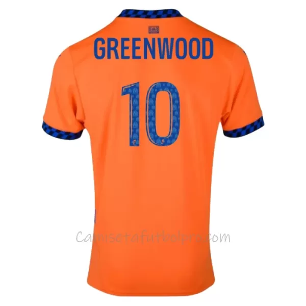 Camiseta Olympique de Marseille Greenwood 10 Hombre 3ª Equipación 24/25