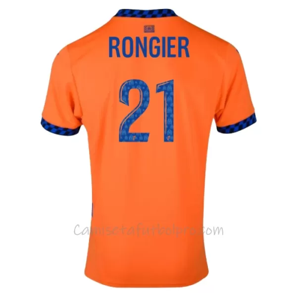 Camiseta Olympique de Marseille Rongier 21 Hombre 3ª Equipación 24/25