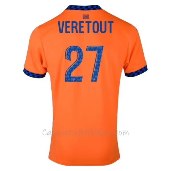 Camiseta Olympique de Marseille Veretout 27 Hombre 3ª Equipación 24/25