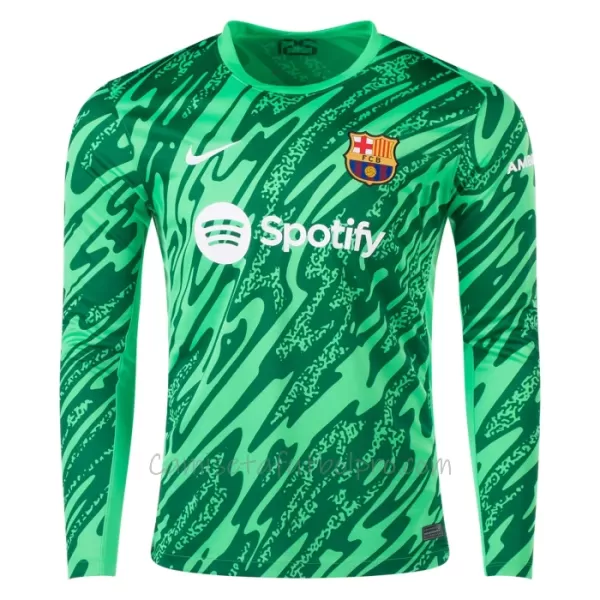 Camiseta Portero FC Barcelona Hombre 1ª Equipación 24/25 Manga Larga