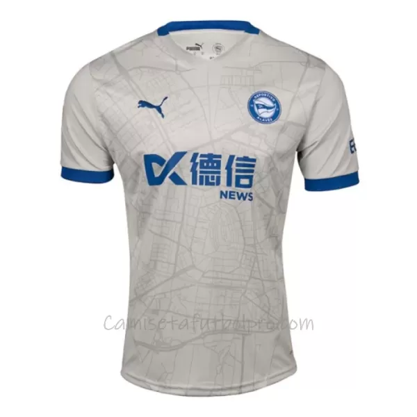 Camiseta Deportivo Alavés Hombre 2ª Equipación 24/25