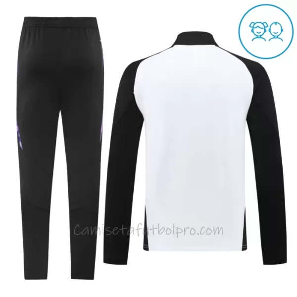 Conjunto De Chaqueta De Entrenamiento Alemania Niños 24/25 Blanco