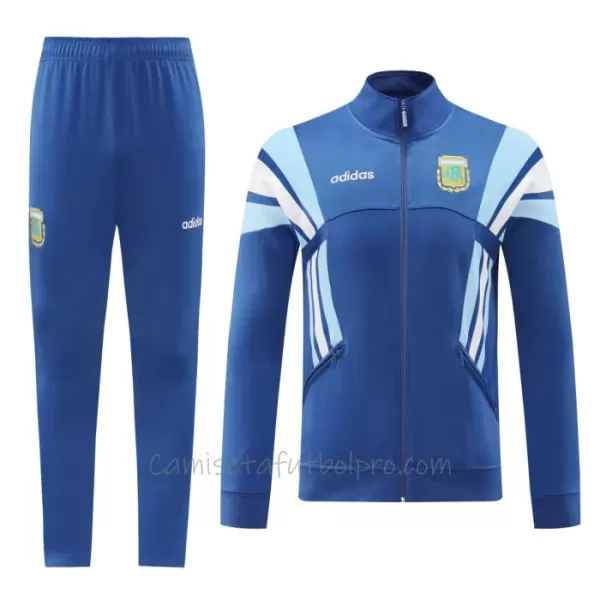 Conjunto De Chaqueta De Entrenamiento Argentina Hombre 24/25 Azul