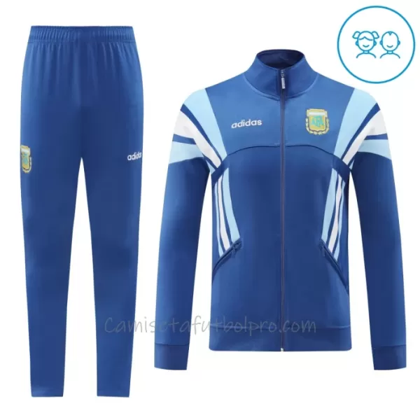 Conjunto De Chaqueta De Entrenamiento Argentina Niños 24/25 Azul