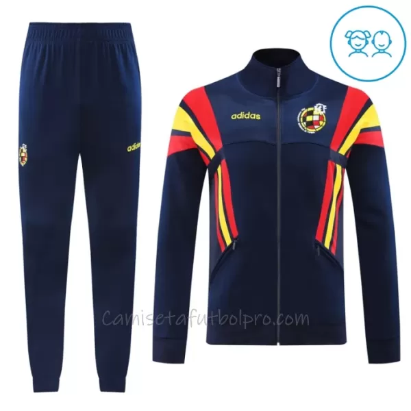 Conjunto De Chaqueta De Entrenamiento España Niños 24/25 Navy