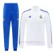 Conjunto De Chaqueta De Entrenamiento Real Madrid Hombre 24/25 Blanco