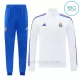 Conjunto De Chaqueta De Entrenamiento Real Madrid Niños 24/25 Blanco