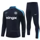 Conjunto de sudadera de entrenamiento Chelsea Hombre 24/25 Negro