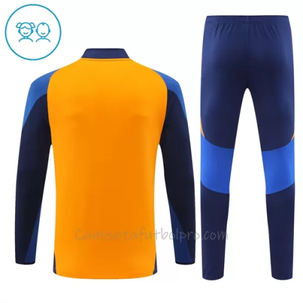 Conjunto de sudadera de entrenamiento Juventus Niños 24/25 Naranja