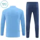 Conjunto de sudadera de entrenamiento Manchester City Niños 24/25 Azul