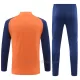 Conjunto de sudadera de entrenamiento Manchester United Hombre 24/25 Naranja