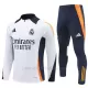 Conjunto de sudadera de entrenamiento Real Madrid Hombre 24/25 Blanco