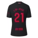 Camiseta FC Barcelona Frenkie de Jong 21 Hombre 2ª Equipación 24/25