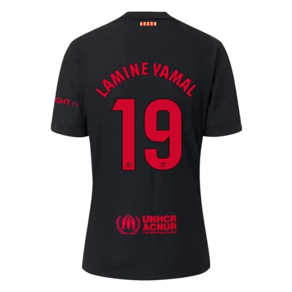 Camiseta FC Barcelona Lamine Yamal 19 Hombre 2ª Equipación 24/25