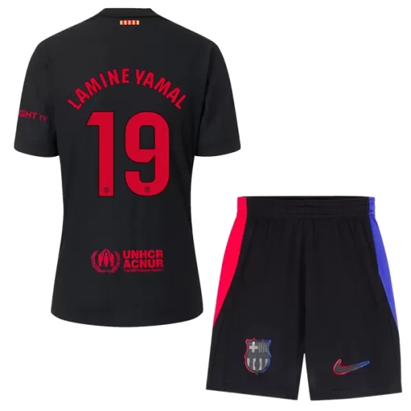 Camiseta FC Barcelona Lamine Yamal 19 Niños 2ª Equipación 24/25