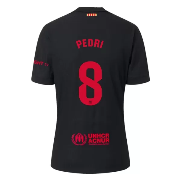 Camiseta FC Barcelona Pedri 8 Hombre 2ª Equipación 24/25