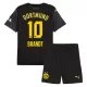 Camiseta Borussia Dortmund Julian Brandt 10 Niños 2ª Equipación 24/25