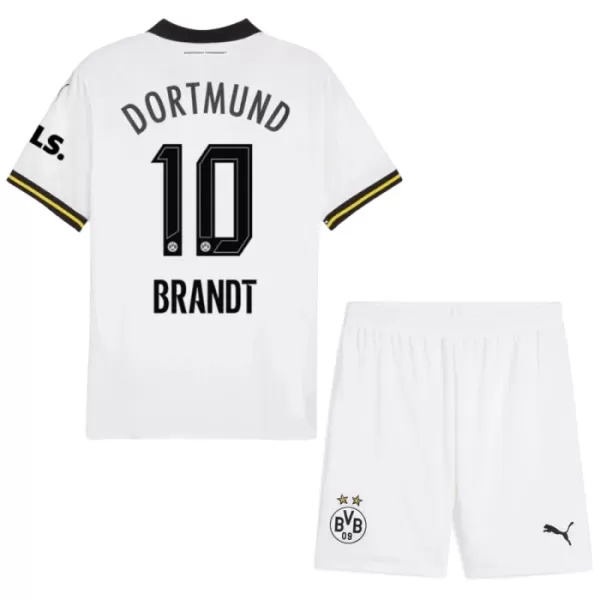 Camiseta Borussia Dortmund Julian Brandt 10 Niños 3ª Equipación 24/25