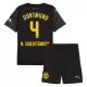 Camiseta Borussia Dortmund Nico Schlotterbeck 4 Niños 2ª Equipación 24/25