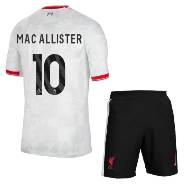 Camiseta Liverpool Alexis Mac Allister 10 Niños 3ª Equipación 24/25