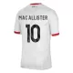 Camiseta Liverpool Alexis Mac Allister 10 Niños 3ª Equipación 24/25